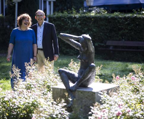 Stifterehepaar Sigrid und Klaus Curth