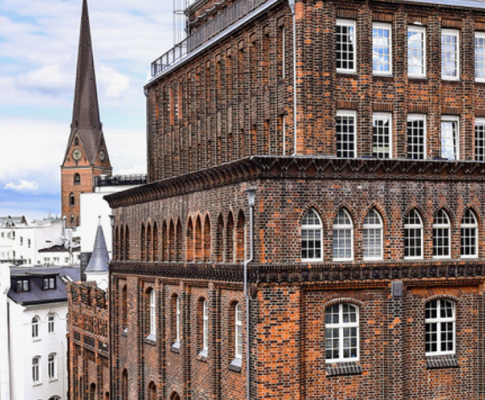Das Haus der Patriotischen Gesellschaft im Nikolai-Quartier