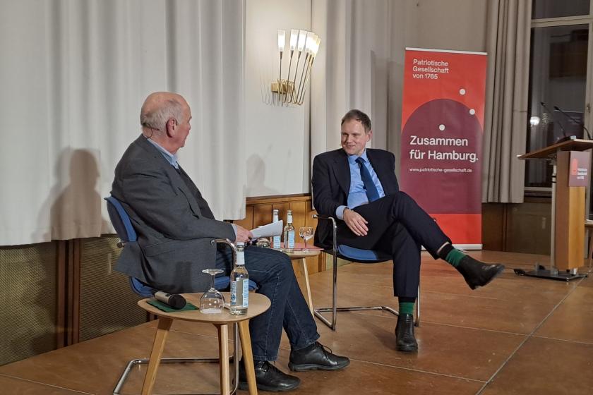 Hauke Heekeren im Gespräch mit Jürgen Lüthje