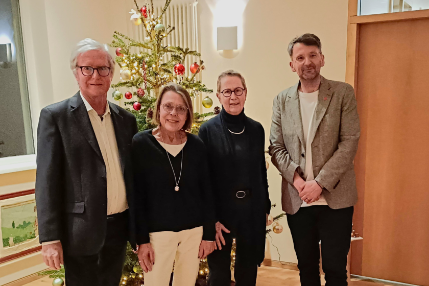 Evelyn-Brosch-Stiftung Scheck&uuml;bergabe 2025