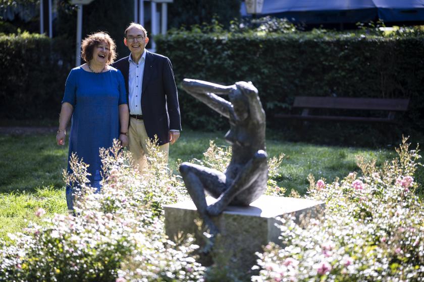 Stifterehepaar Sigrid und Klaus Curth Stifterehepaar Sigrid und Klaus Curth
