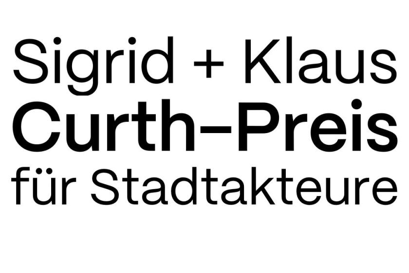 Sigrid + Klaus Curth-Preis für Stadtakteure