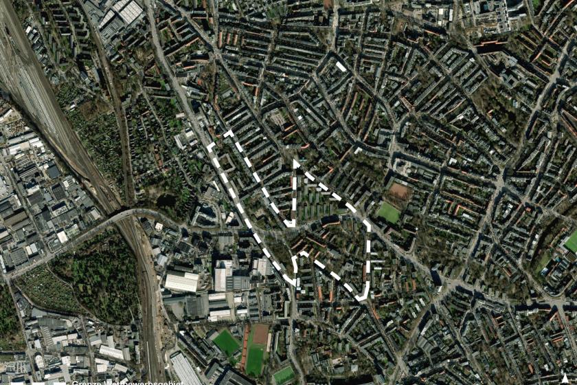 Wettbewerbsgebiet 8. B&uuml;lau-Wettbewerb